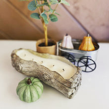 Load image into Gallery viewer, Driftwood Ceramic Candle Log
